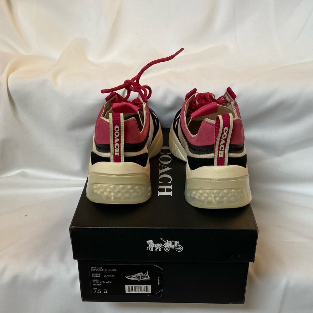 Coach Citysole Lace-up Runner Sneaker.Size 7.5B - Picture 4 of 7